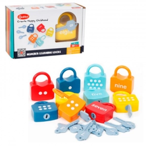 Гра TNWX-7925 підбери ключ, замок 10 шт., кор., 22-14-9 см.