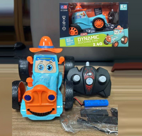 Дитячий Трактор іграшка на радіокеруванні,гойдається, підсвітка, музика, перемикаються режими UD 2205 B