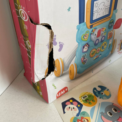 УЦІНКА!!! Інтерактивна іграшка каталка гровий центр "Перші кроки", UK0810