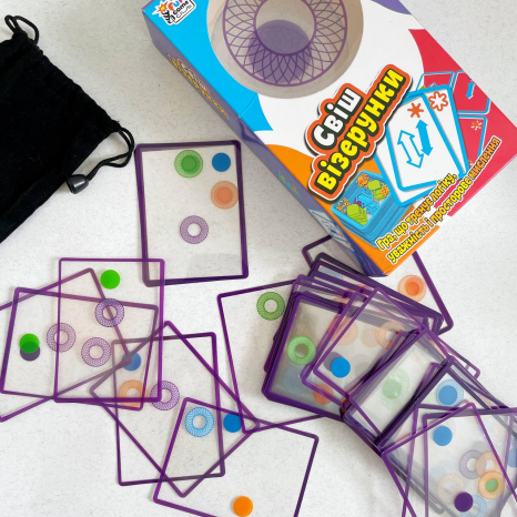 Настольная игра «Свиш узоры», UKB-B0037-1, Fun game