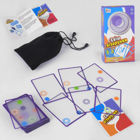 Настольная игра «Свиш узоры», UKB-B0037-1, Fun game