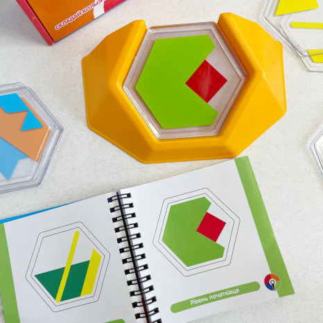 Розвиваюча гра - головоломка Кольорові фантазії, Fun game, UKB-B0041