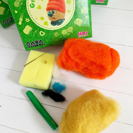 Набір для творчості Валяння "Гномик" ТМ Умняшка ВАЛ-005