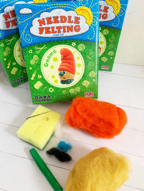 Набір для творчості Валяння "Гномик" ТМ Умняшка ВАЛ-005