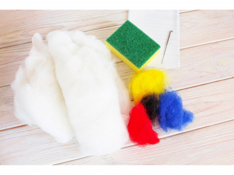 Набір для творчості Валяння "Лама" Умняшка ВАЛ-008