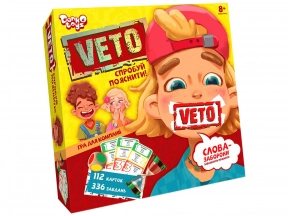 Настольная развлекательная игра "VETO" VETO-01-01U DANKO