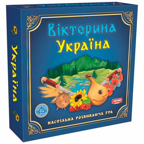 Настольная игра "Викторина Украины" от Artos.