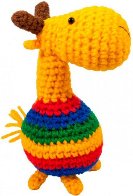 Набір для творчості В'язання гачком "Жирафчик" ТМ Умняшка ВК-004