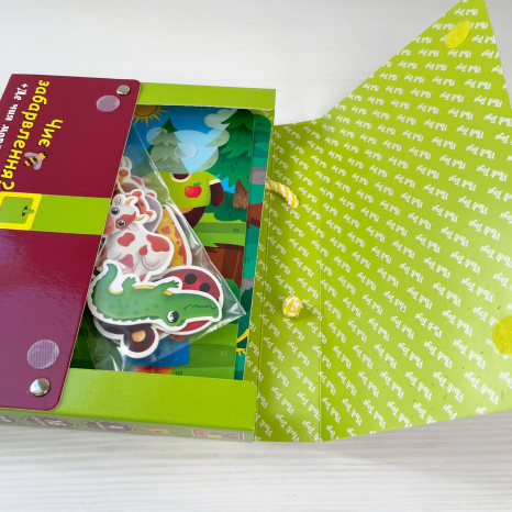 Гра з липучками "Чиє забарвлення" VT 1310-06 (укр) Vladi Toys