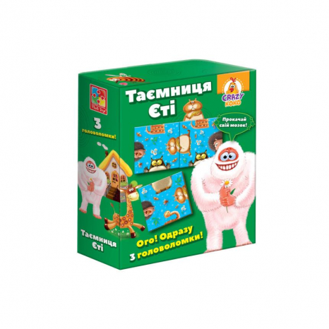 Гра Головоломка. Таємниця Єті  CRAZY KOKO Vladi Toys (Владі) VT8055-12