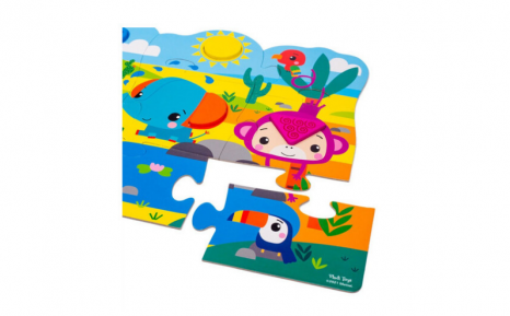 Пазли "Fisher Price. Maxi puzzle and wooden pieces" VT1100-01