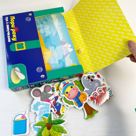 Игра с липучками "Какое время года" VT1302-25