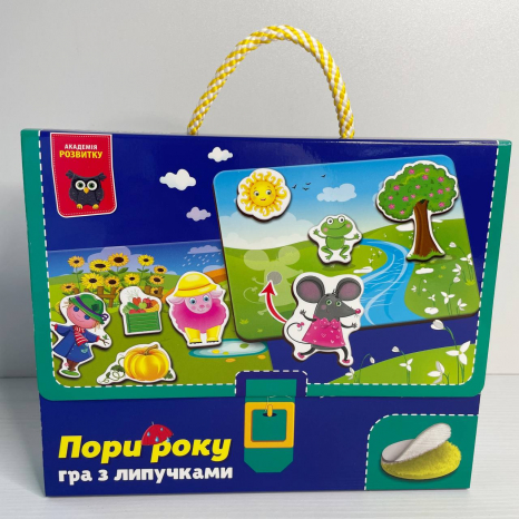 Игра с липучками "Какое время года" VT1302-25
