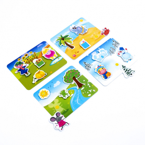 Игра с липучками "Какое время года" VT1302-25