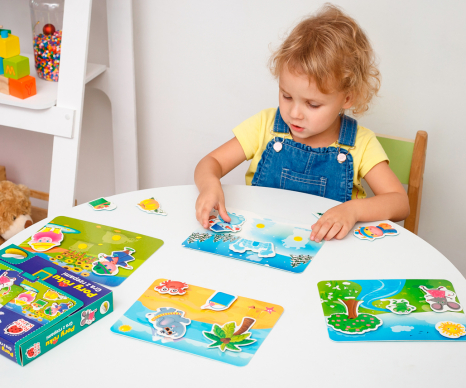 Игра с липучками "Какое время года" VT1302-25