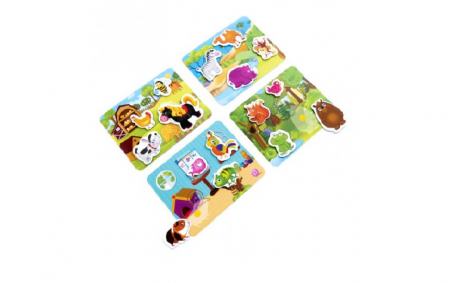 Игра на липучках "Кто где живет?" VT1302-26 