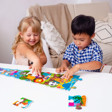 Maxi puzzle "Fisher Price. Мої веселі друзі" VT1711-10 (укр) Владі Тойс