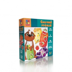 Игра-сортер "Вкусный урожай" Vladi Toys. VT1804-41