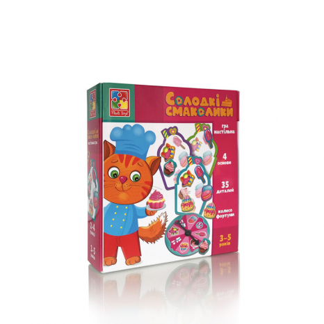 Настільна гра "Солодкі смаколики" Vladi Toys. VT1804-42