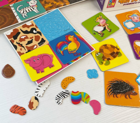 Розвиваюча гра "Чий бочок?" Vladi Toys. VT1804-43