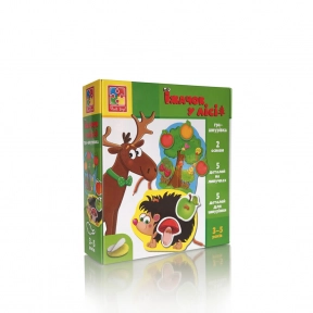 Настольная игра-шнуровка "Ежик в лесу" Vladi Toys. VT1804-45