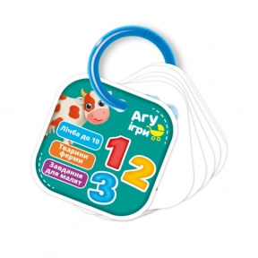 Картки на кільці "Лічба. Ферма" Vladi Toys. VT2000-04