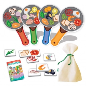 Игра настольная на скорость реакции "Сковородки", Vladi Toys