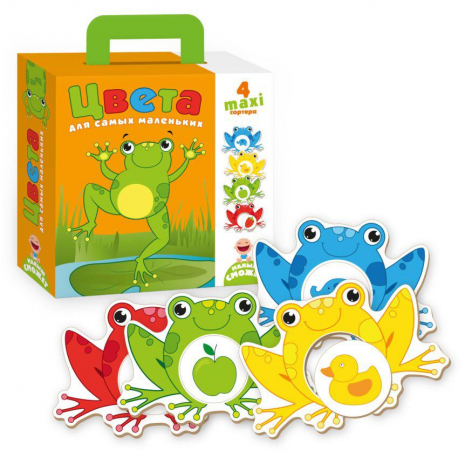 Сортеры "Цвета" для самых маленьких Vladi Toys