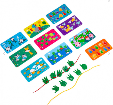 Гра з пластиковими долоньками "Fisher-Price. Вчимося рахувати" VT2905-25 Vladi Toys