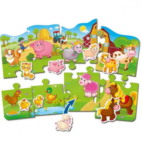 Пазлы с липучками "Чий малюк"  Vladi Toys VT2907-03