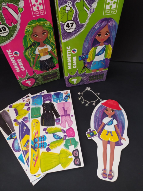 Магнітна лялька "WOW Surprise "Travel"  VT3210-15