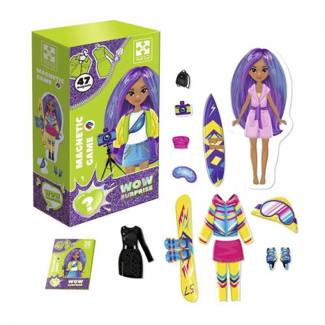 Магнітна лялька "WOW Surprise "Travel"  VT3210-15