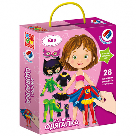 Гра магнітна - одягалка "Єва" Vladi Toys