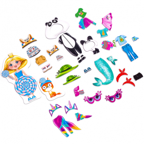 Магнитная игра-одевайка "Family look" VT3702-21 (укр) Vladi Toys