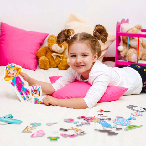 Магнитная игра-одевайка "Family look" VT3702-21 (укр) Vladi Toys