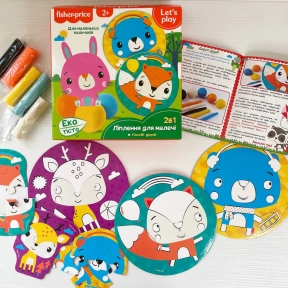Набір для ліплення з тістом "Fisher Price. Лісові друзі" VT4502-04 VladiToys