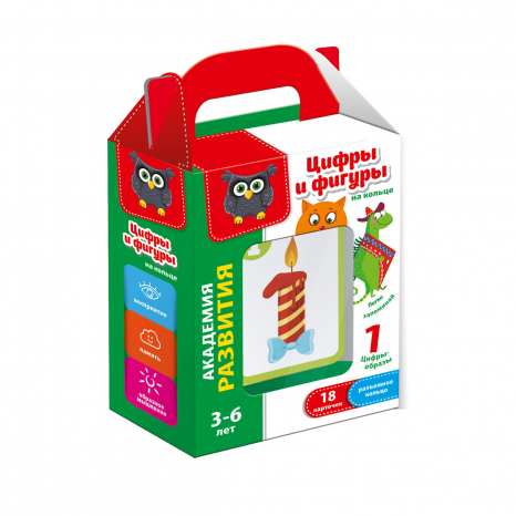 Цифри та фігури на кільці Vladi Toys