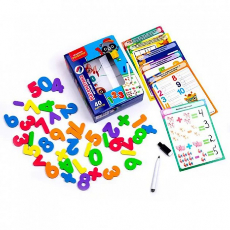 Магнітний набір "Математика з маркером" VT5411-16 (укр) VladiToys