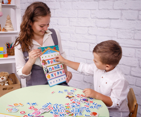 Академія Розвитку. Абетка магнітна з дошкою VT5412-01 Vladi Toys