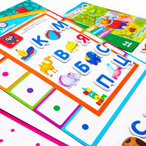 Академія Розвитку. Абетка магнітна з дошкою VT5412-01 Vladi Toys