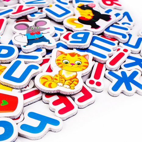 Академія Розвитку. Абетка магнітна з дошкою VT5412-01 Vladi Toys