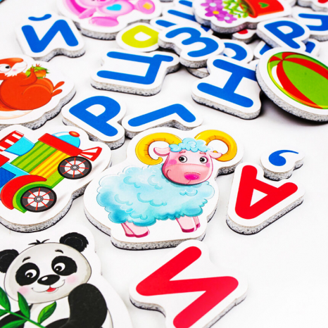 Академія Розвитку. Абетка магнітна з дошкою VT5412-01 Vladi Toys