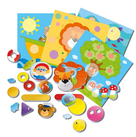 Гра магнітна для малюків "Веселі картинки" Vladi Toys