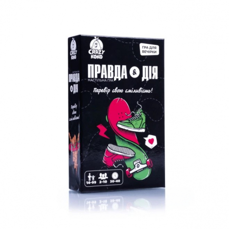 Настільна гра розважальна. Правда або дія VT5903-02 Vladi Toys