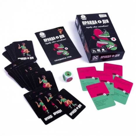 Настільна гра розважальна. Правда або дія VT5903-02 Vladi Toys