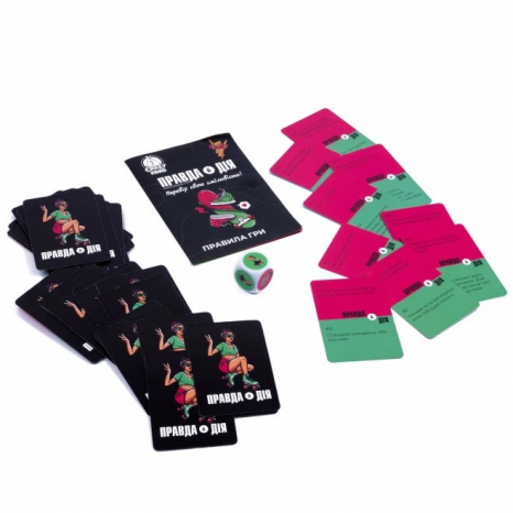 Настільна гра розважальна. Правда або дія VT5903-02 Vladi Toys