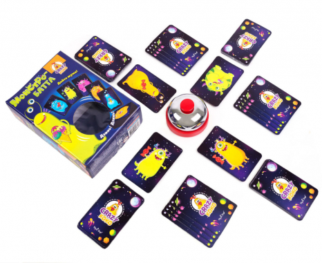 Гра із дзвінком "Монстро-батл" (укр) VladiToys VT8010-04