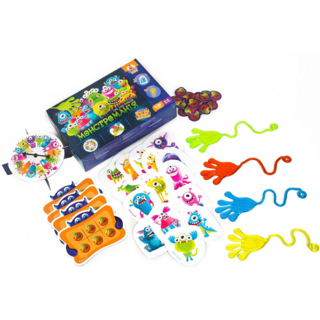 Настільна гра “Монстроманія - ліпуни” (укр) VT8044-23 VladiToys