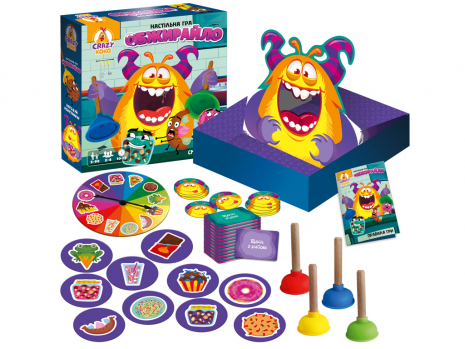 Гра настільна розважальна "Обжирайло" Vladi Toys