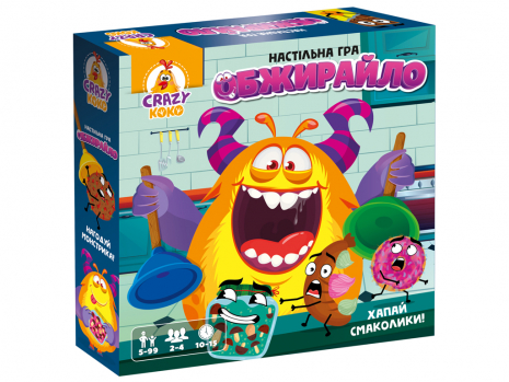 Гра настільна розважальна "Обжирайло" Vladi Toys